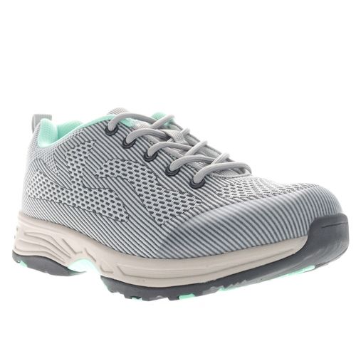 Propet Cora Women's Hiking Shoe - Grey/mint - angle main