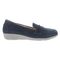 Propet Yetta Women's Wedge Heel Shoe - Navy - outside view
