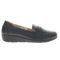 Propet Yetta Women's Wedge Heel Shoe - Black - outside view