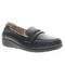 Propet Yetta Women's Wedge Heel Shoe - Black - angle main