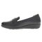 Propet Yetta Women's Wedge Heel Shoe - Black - inside view