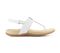 Strive Alana - Women's Toe Post, Adjustable, Backstrap Sandals - White - Side