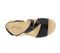 Strive Jinny - Women's Slide, Backstrap, Adjustable - Women's Sandal - Black - Overhead