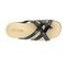 Strive Lola - Women's Toe Loop Sandal - Black - Overhead