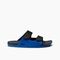 Reef Cushion Tradewind Men\'s Sandals - Black/blue/black - Side