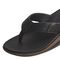 Reef Leather Santa Ana Men's Sandals - Black