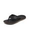 Reef Leather Santa Ana Men's Sandals - Black