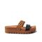 Reef Cshn Vista Hi Twist Women's Sandals - Cognac Black