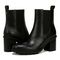 Vionic Truckee womens Ankle/Bootie Short Boot - Black - pair left angle