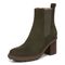 Vionic Truckee womens Ankle/Bootie Short Boot - Dark Khaki - Left angle