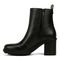 Vionic Truckee womens Ankle/Bootie Short Boot - Black - Left Side