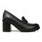 Vionic Tiburon womens Slip On/Loafer/Moc Shoe - Black - Right side