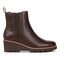 Vionic Aria womens Ankle/Bootie Short Boot - Dark Brown - Right side