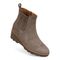 Vionic Aria Women's Comfortable Supportive Ankle Boot - Stone - ARIA-J0734L2020-STONE-13fl-med