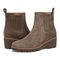 Vionic Aria Women's Comfortable Supportive Ankle Boot - Stone - pair left angle