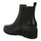 Vionic Aria womens Ankle/Bootie Short Boot - Black - Back angle
