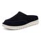 Vionic Uptown Clog mens Mule/Clog Shoe - Navy Blazer - Left angle