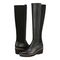 Vionic Ashland Women's High Shaft Boot - Black Wide Calf - pair left angle