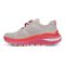 Vionic Walk Max Sie womens Oxford/Lace Up Sneaker - Soft Oyster/Viva Mag - Left Side