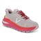 Vionic Walk Max Sie womens Oxford/Lace Up Sneaker - Soft Oyster/Viva Mag - Angle main