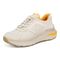 Vionic Walk Max Sie womens Oxford/Lace Up Sneaker - Cream - Left angle