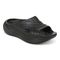 Vionic Cove Rx unisex Slide Sandal - Black - Angle main