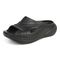 Vionic Cove Rx unisex Slide Sandal - Black - Left angle