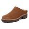 Vionic Fairfax womens Mule/Clog Shoe - Hazelnut - Left angle