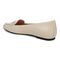 Vionic Hayes womens Ballerina/Skimmer Shoe - Parchment - Back angle