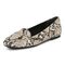 Vionic Hayes womens Ballerina/Skimmer Shoe - Ivory Multi - Left angle