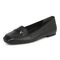 Vionic Hayes womens Ballerina/Skimmer Shoe - Black - Left angle