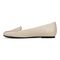 Vionic Hayes womens Ballerina/Skimmer Shoe - Parchment - Left Side