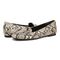 Vionic Hayes womens Ballerina/Skimmer Shoe - Ivory Multi - pair left angle