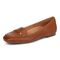 Vionic Hayes womens Ballerina/Skimmer Shoe - Tan - Left angle