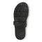Vionic Carmela Women's Thong Sandals - Black Leather - Bottom
