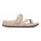 Vionic Carmela Women's Thong Sandals - Oatrmeal Leather - Right side