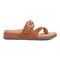 Vionic Carmela Women's Thong Sandals - Tan Leather - Right side