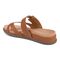 Vionic Carmela Women's Thong Sandals - Tan Leather - Back angle