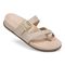 Vionic Carmela Women's Thong Sandals - Oatrmeal Leather - CARMELA-J0829L1250-OATMEAL-13fl-med