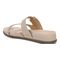 Vionic Carmela Women's Thong Sandals - Oatrmeal Leather - Back angle