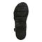 Vionic Cypress Womens Strappy Sandal Sandals - Black Leather - Bottom