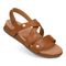 Vionic Cypress Womens Strappy Sandal Sandals - Tan Leather - CYPRESS-J0830L1200-TAN-13fl-med