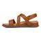 Vionic Cypress Womens Strappy Sandal Sandals - Tan Leather - Left Side