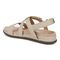 Vionic Cypress Womens Strappy Sandal Sandals - Parchment Leather - Back angle