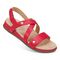 Vionic Cypress Womens Strappy Sandal Sandals - Viva Magenta Leather - CYPRESS-J0830L1650-VIVA MAGENTA-13fl-med