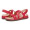 Vionic Cypress Womens Strappy Sandal Sandals - Viva Magenta Leather - pair left angle