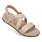 Vionic Cypress Womens Strappy Sandal Sandals - Parchment Leather - CYPRESS-J0830L1250-PARCHMENT-13fl-med