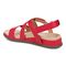 Vionic Cypress Womens Strappy Sandal Sandals - Viva Magenta Leather - Back angle