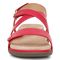Vionic Cypress Womens Strappy Sandal Sandals - Viva Magenta Leather - Front