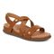 Vionic Cypress Womens Strappy Sandal Sandals - Tan Leather - Angle main